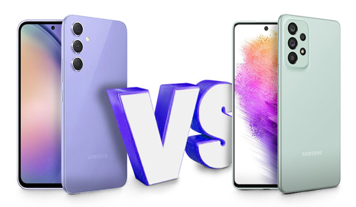 مقایسه a54 و a73